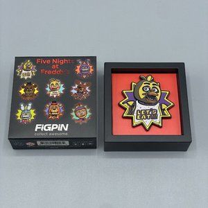 FiGPiN Five Nights At Freddy's Series 2 Enamel Pin CHICA Y132 Common LOCKED